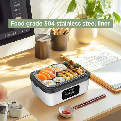 Portable Electric Lunch Box, USB-Rechargeable Heated Lunch Box, Food Heater for Home, Office, School and Picnic, Hard Shell Lunchbox #TOP PICKS